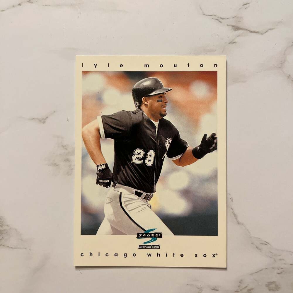 1997 Score #218 Lyle Mouton Chicago White Sox